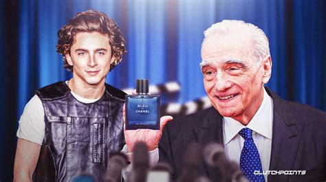 martin scorsese bleu de chanel|timothee chalamet aftershave advert.